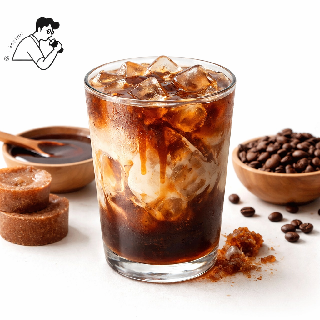 Ice Palm Sugar Coffee
